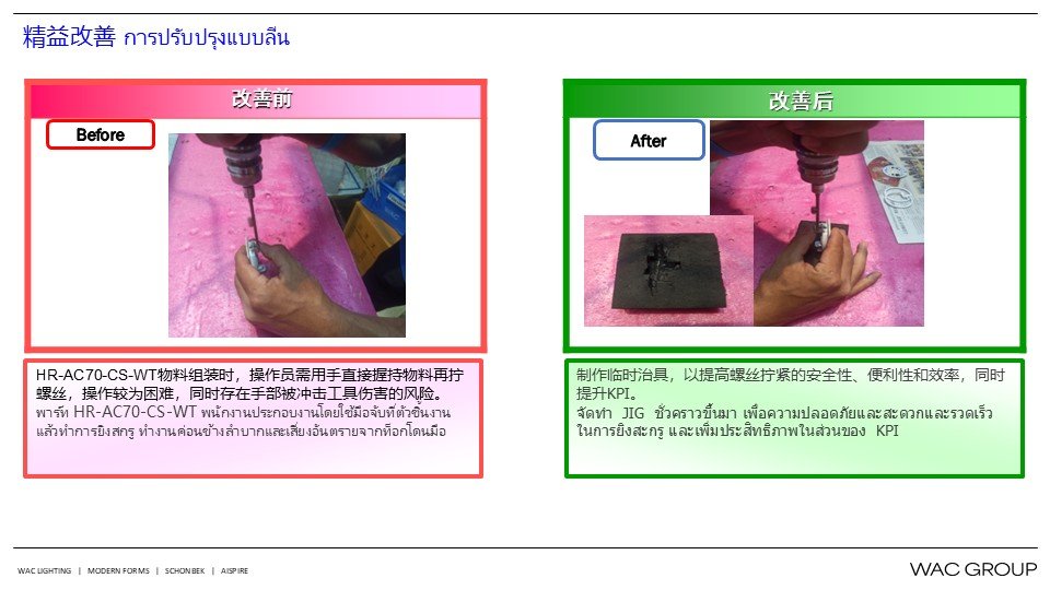 9月份精益生产改善案例