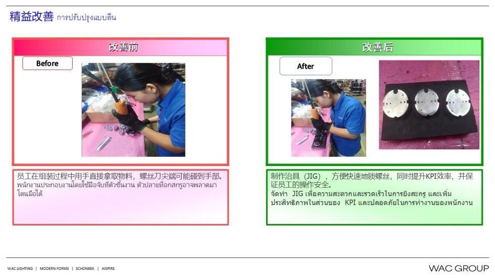 9月份精益生产改善案例