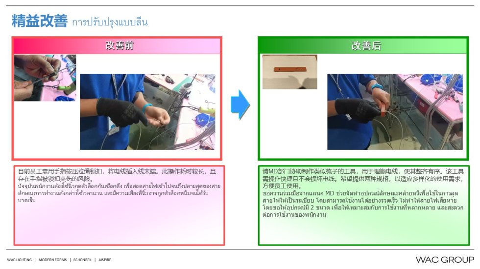 9月份精益生产改善案例