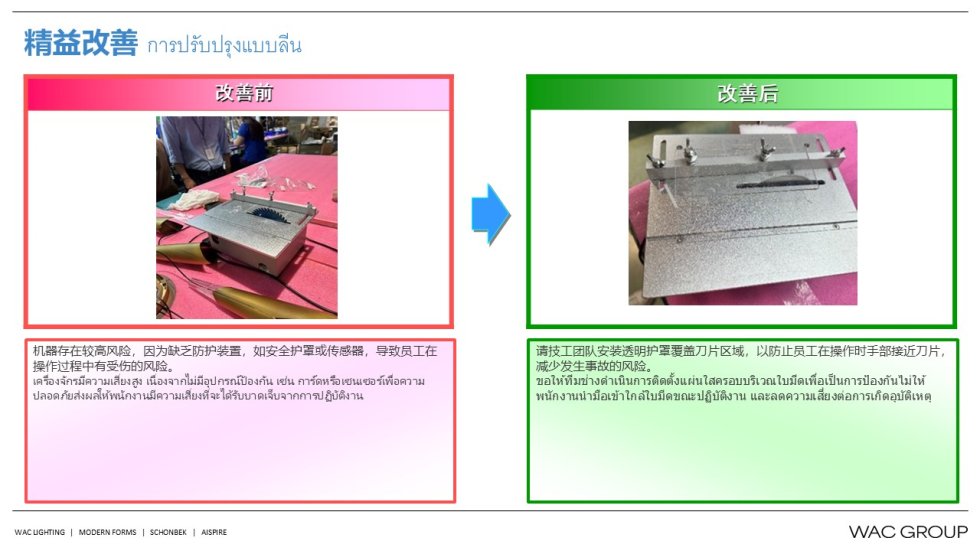9月份精益生产改善案例