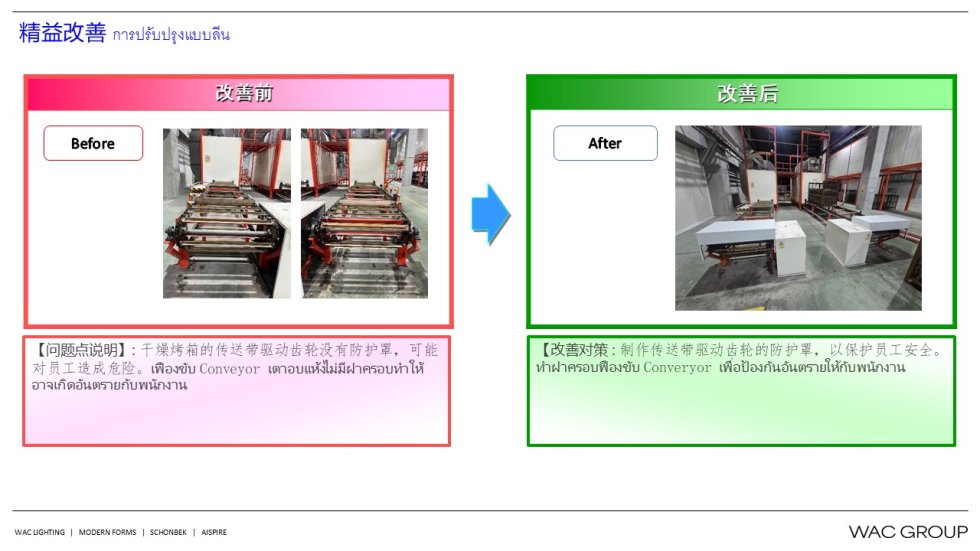 9月份精益生产改善案例