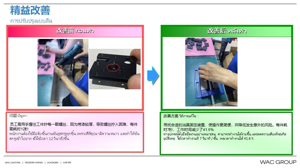 10月份精益生产改善案例