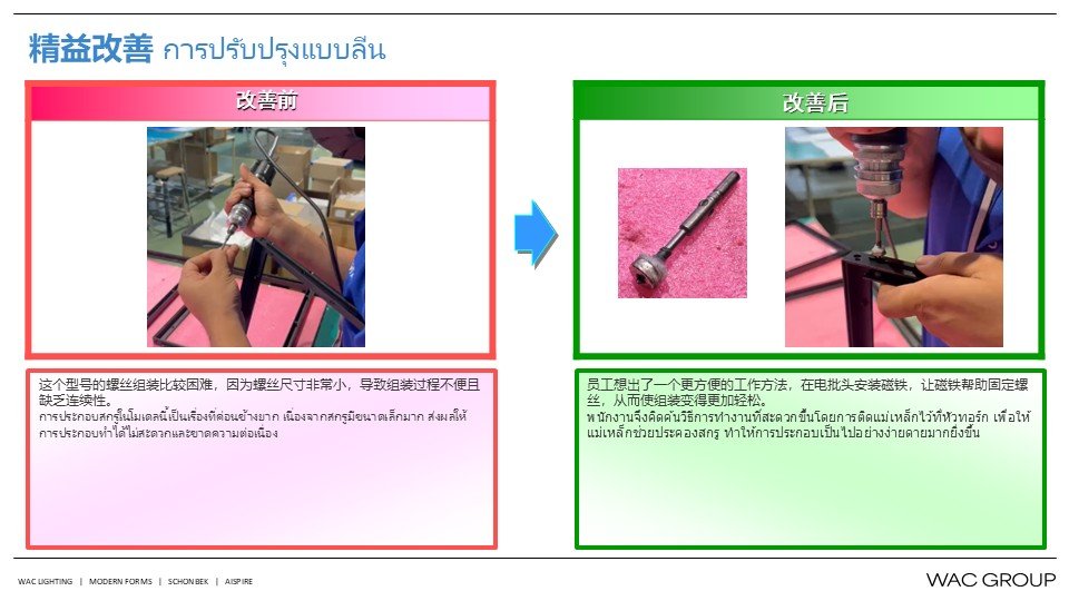 10月份精益生产改善案例
