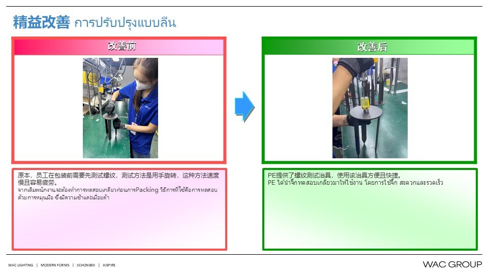 10月份精益生产改善案例