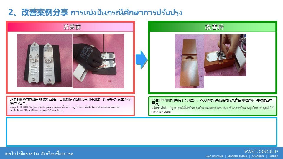 4月份精益生产改善案例