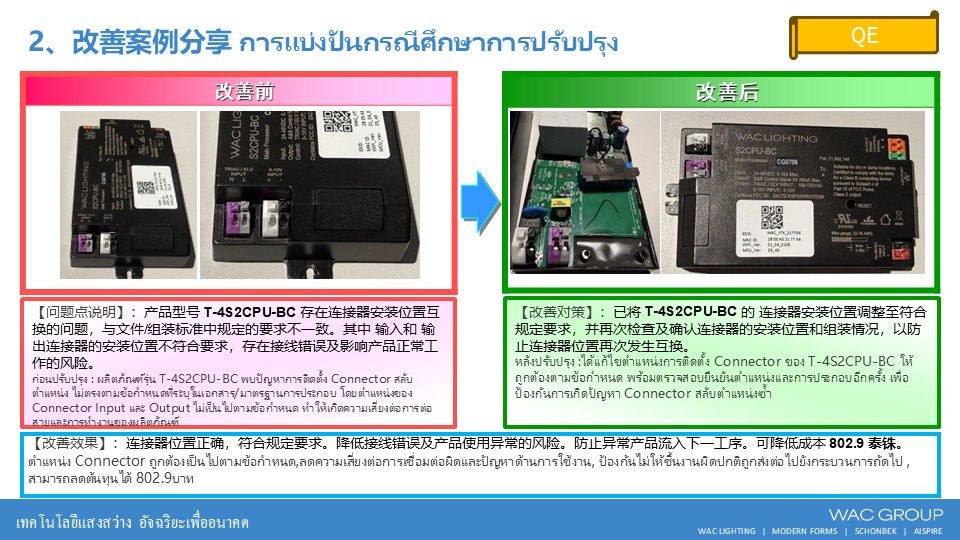 9月份精益生产改善案例